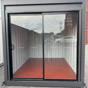 10ft x 8ft Shipping Container with Glass Sliding Door for sale Australia